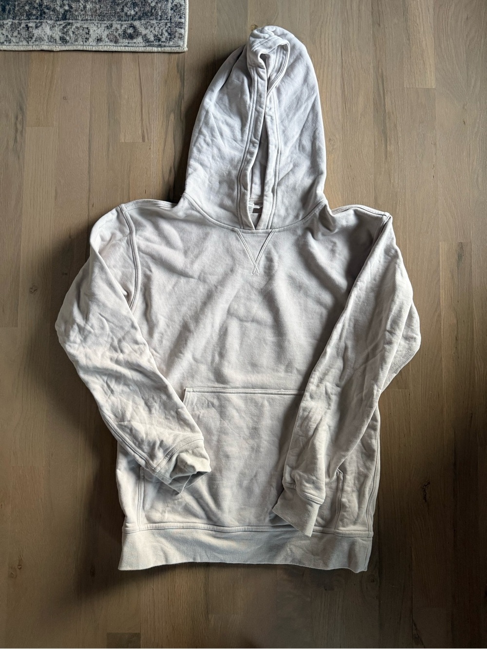 lululemon athletica womens Light Gray Hooded Pullover - vapor